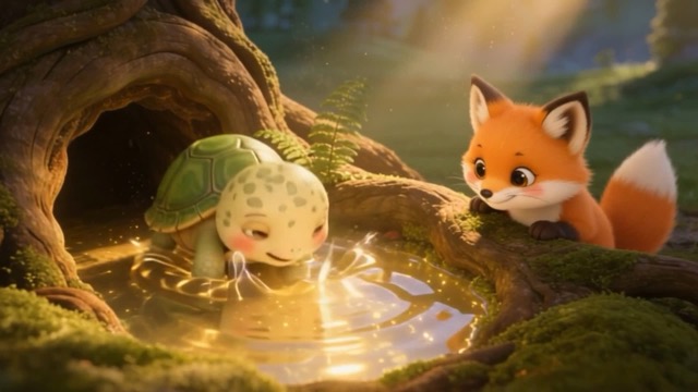 Tuck helps the little oak-root pool — helping others cartoon for toddlers