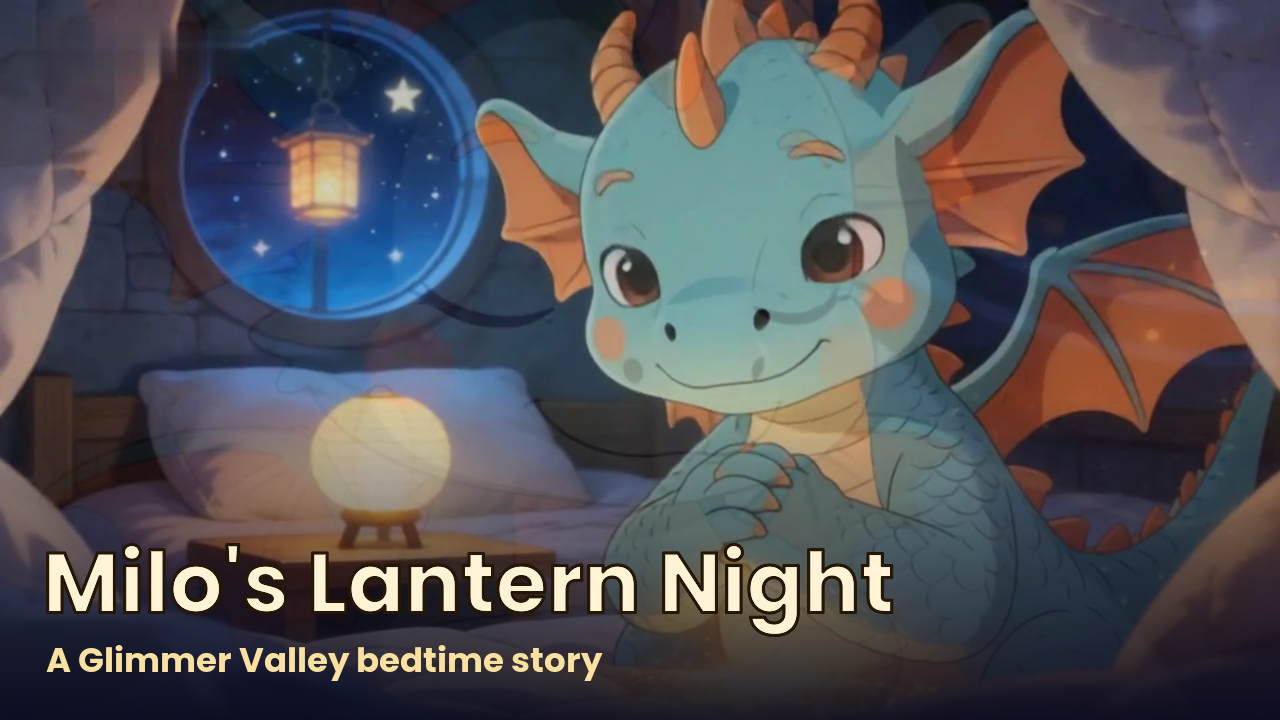 Milo's Lantern Night — calm bedtime story for kids