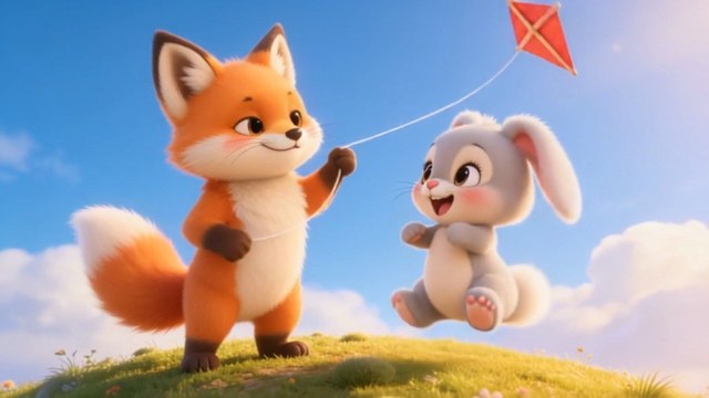 Finn and the Little Kite — trying again story for kids