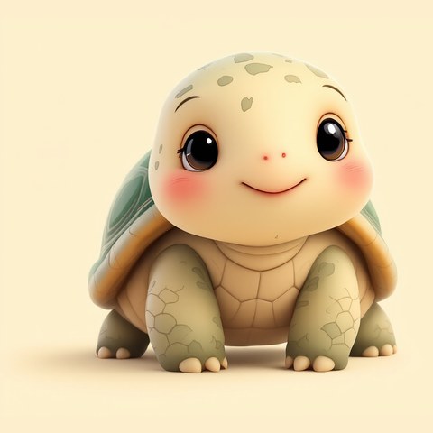 Tuck the green tortoise